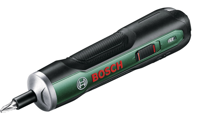Bosch PushDrive akku skrumaskin m/bits